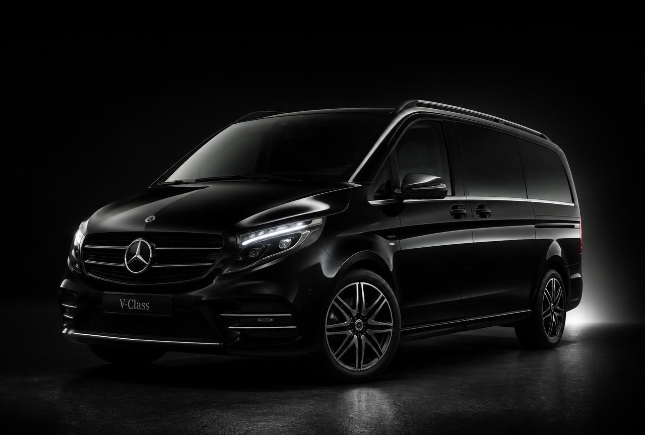 Mercedes-Benz V-Class used for private transfers in Barcelona